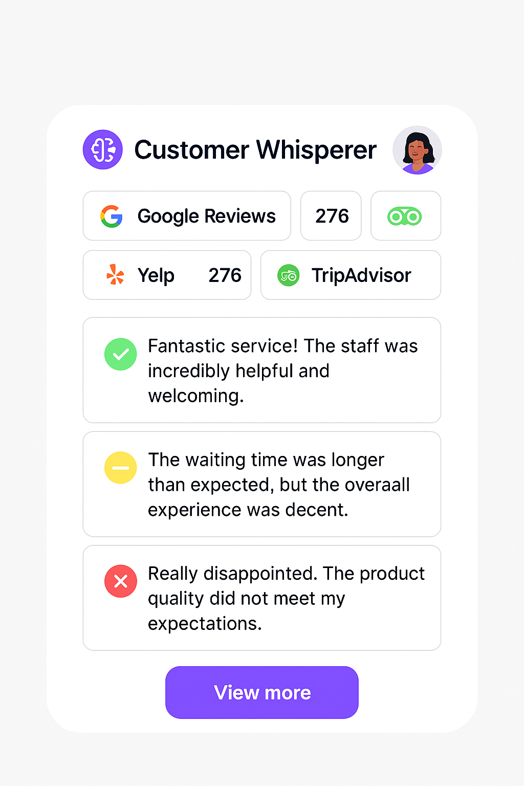 Dashboard preview